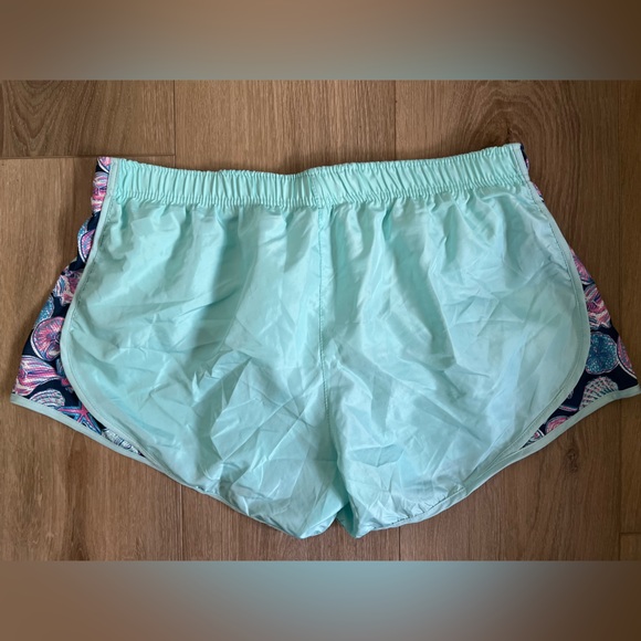 SIMPLY SOUTHERN Preppy Mint Running Shorts EUC - Picture 3 of 10